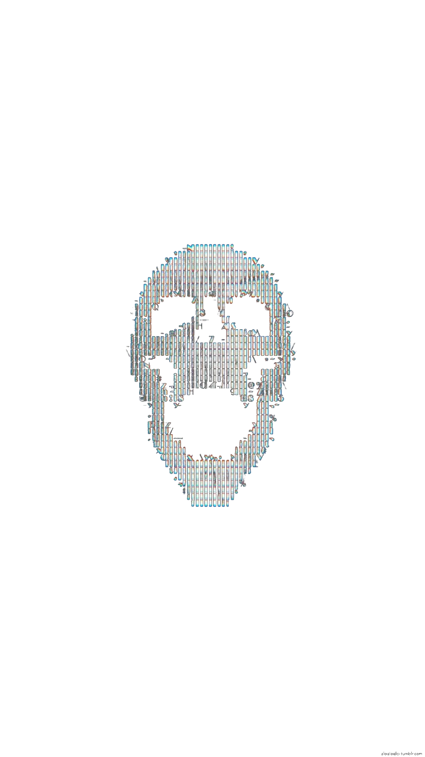 Glitch mask artwork